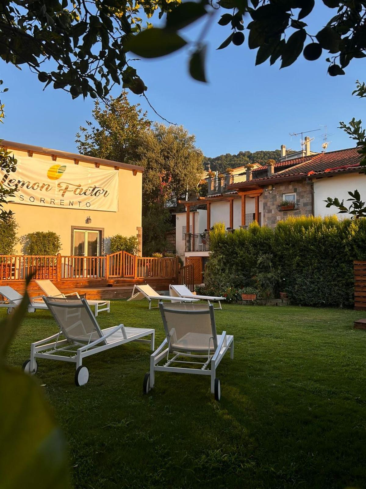 Lemon Factor Sorrento Bed & Breakfast Dış mekan fotoğraf